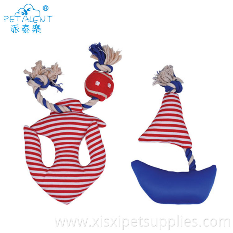 Factory direct wholesale Sailing boat dog toy/pet toy